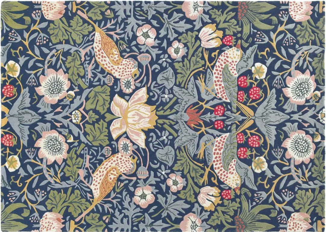 Strawberry Thief Indigo - 027708