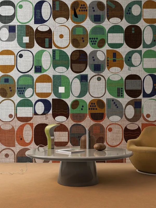 Обои для стен Wall&Deco 2021 Contemporary Wallpaper OUT-OF-CURIOSITY