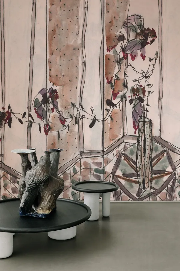 Обои для стен Wall&Deco 2021 Contemporary Wallpaper PARAVENTO