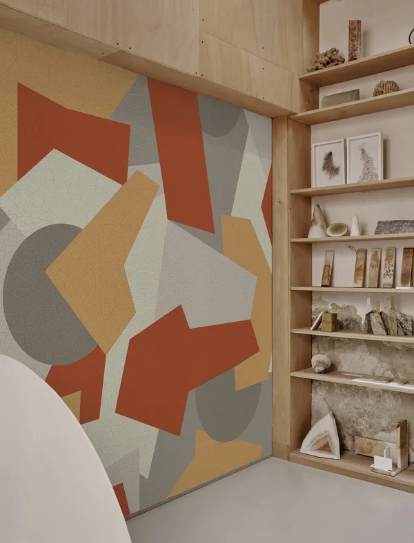 Обои для стен Wall&Deco 2022 Contemporary Wallpaper ABSTRACTION