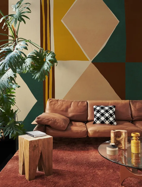 Обои для стен Wall&Deco 2022 Contemporary Wallpaper CHAOTIC-ORDINARINESS