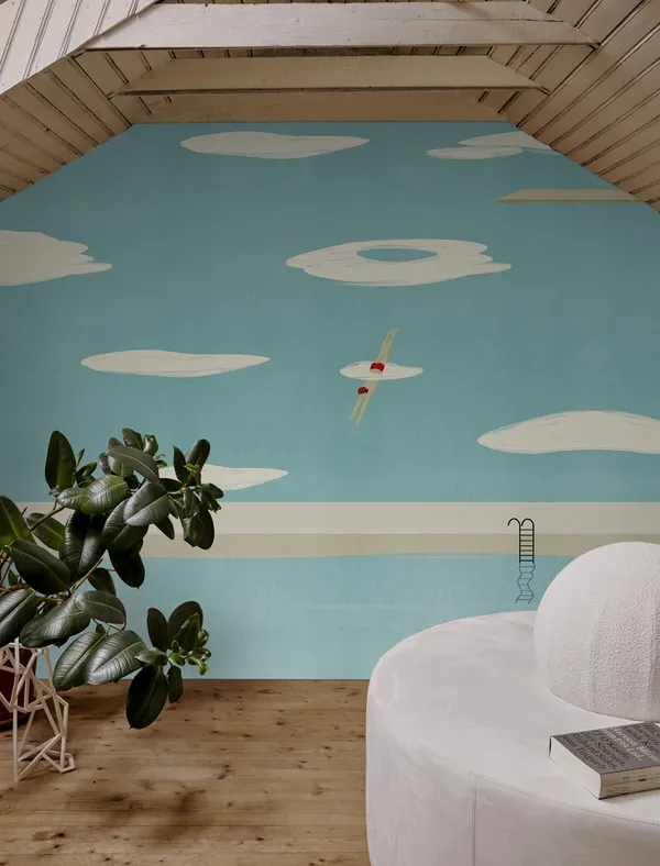 Обои для стен Wall&Deco 2022 Contemporary Wallpaper THE-DIP