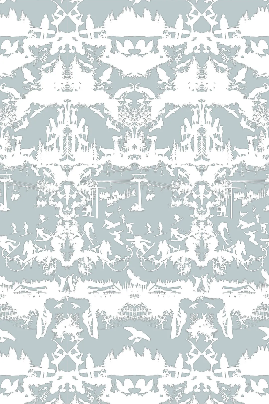 Обои для стен Timorous Beasties Alpine Toile FIB-002