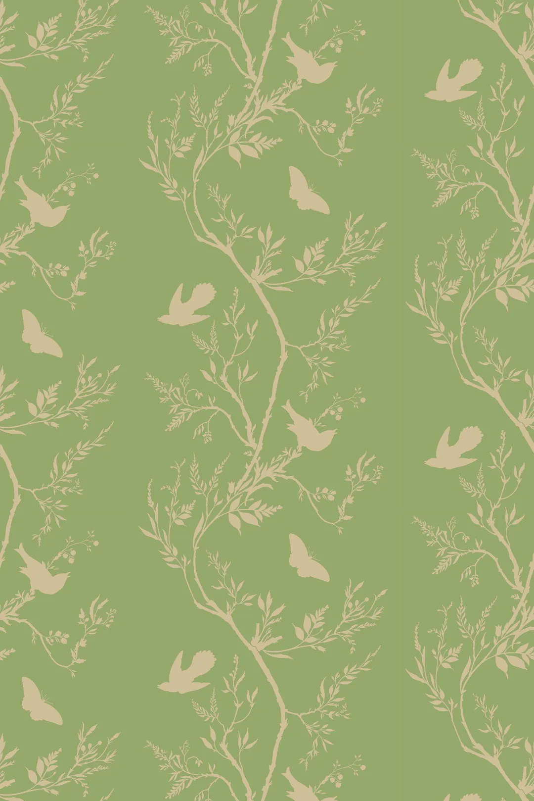 Обои для стен Timorous Beasties Birdbranch Stripe BBS-5002-08