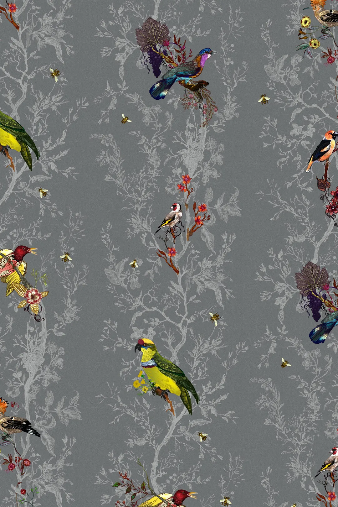 Обои для стен Timorous Beasties Birds N Bees MICA-10