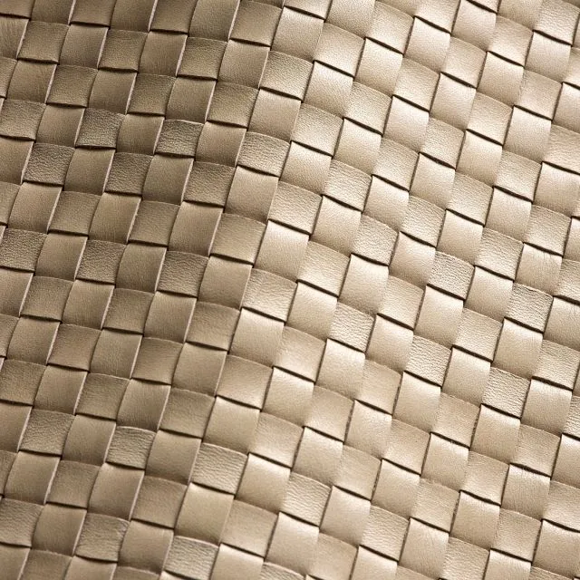 Ткань Studioart The Specialties Leathers Braid_taupe_StudioArt0309