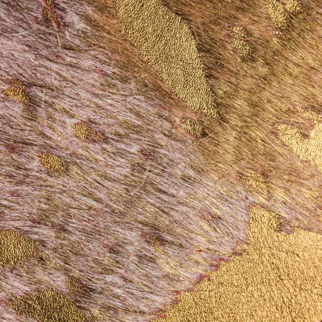 Ткань Studioart The Specialties Leathers RodeoMetal-RubyBronzo2