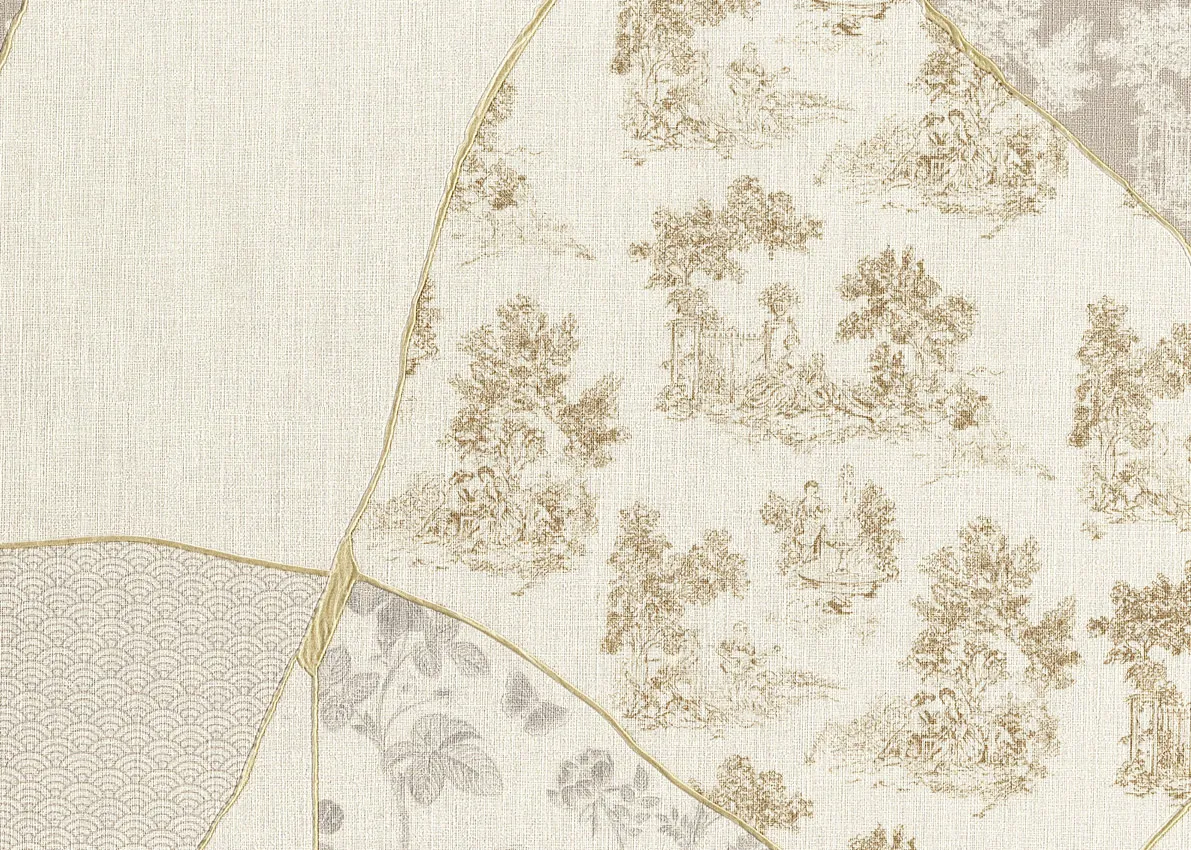 Обои для стен Jannelli & Volpi JV191 Kintsugi 6702