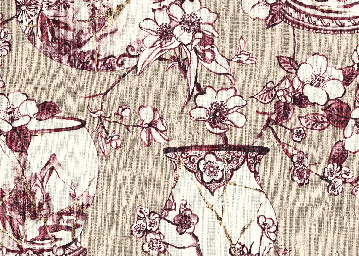 Обои для стен Jannelli & Volpi JV191 Kintsugi 6733