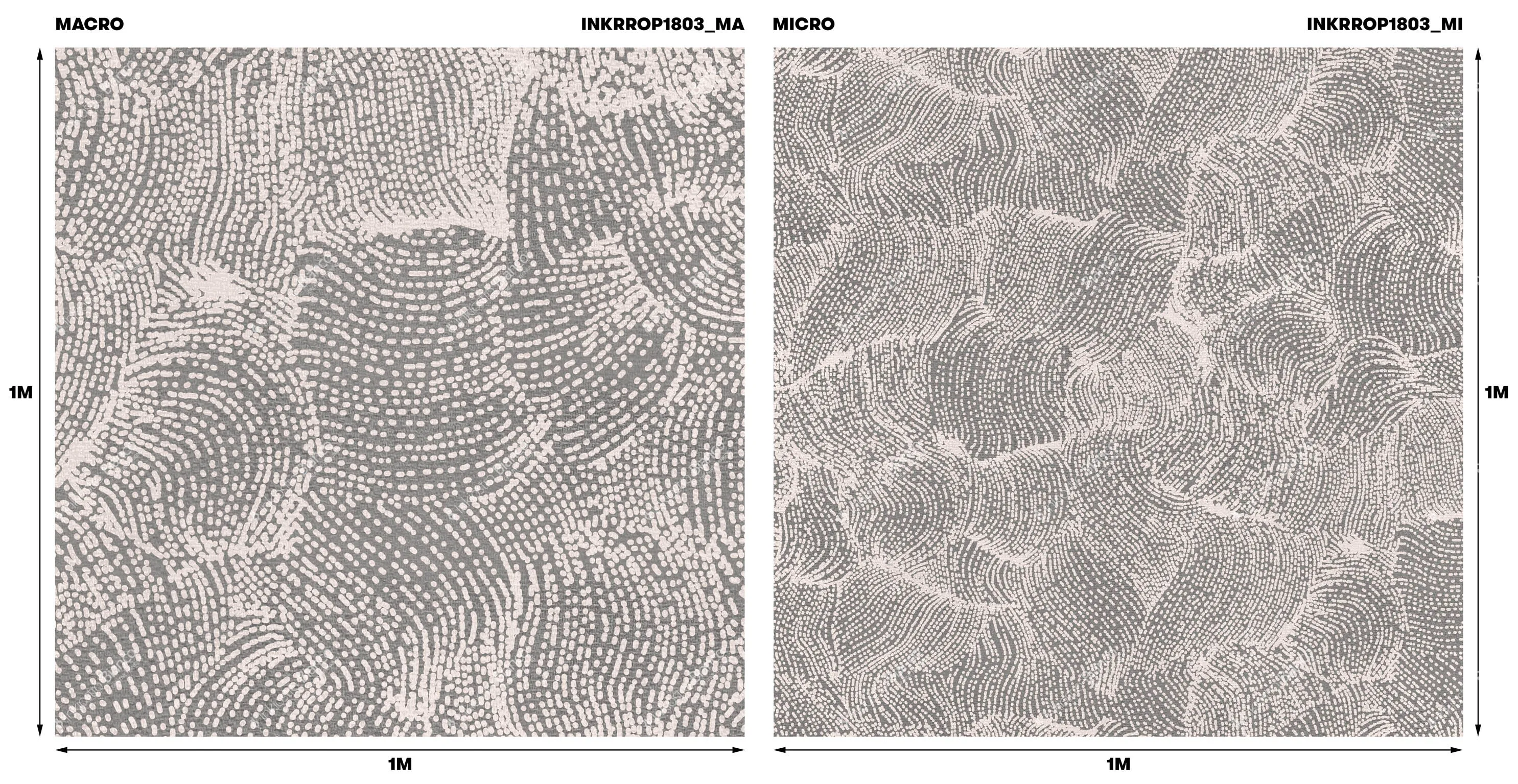 Ткань Inkiostro Bianco Rituals by Studio Zero maree_inkrrop1803