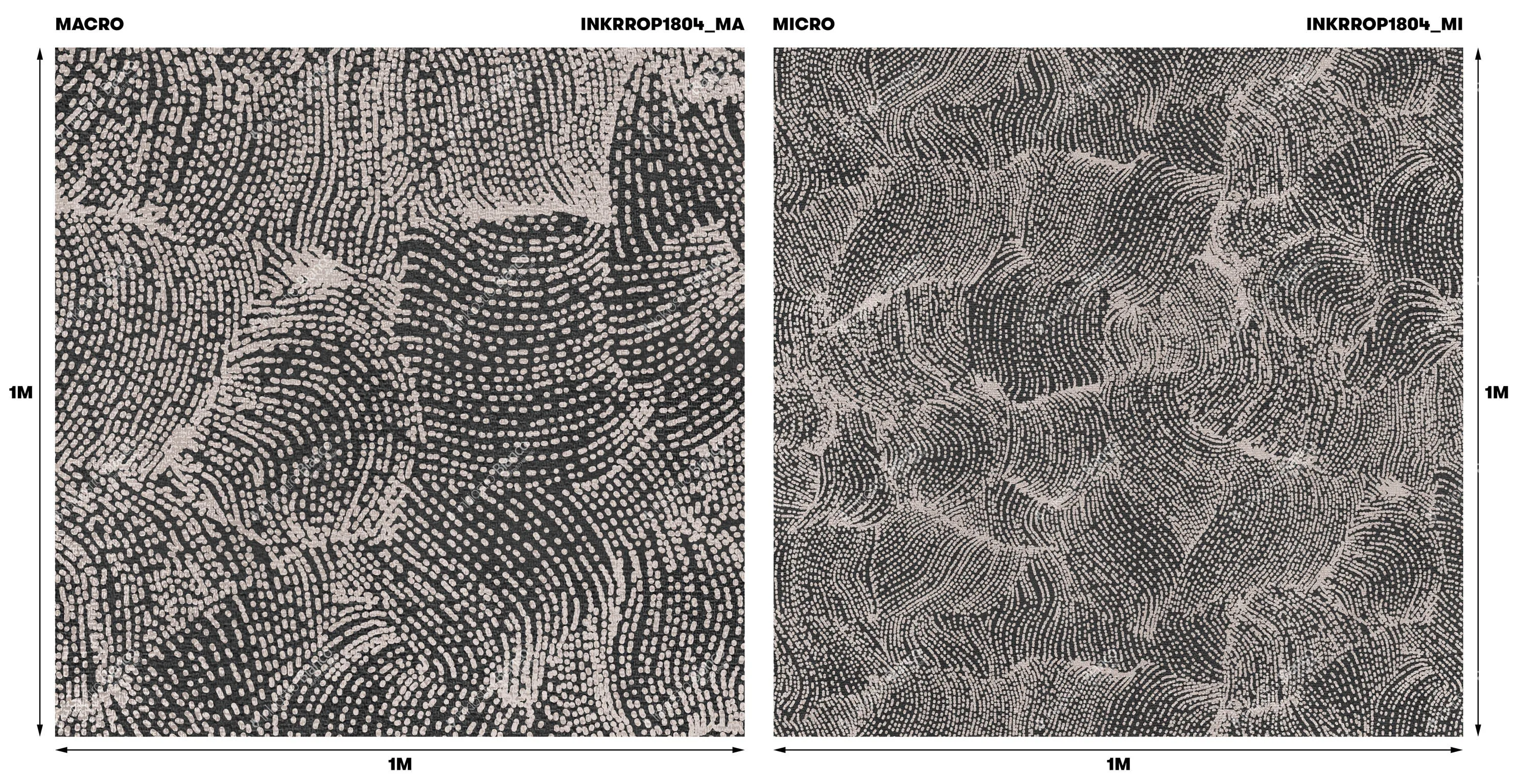 Ткань Inkiostro Bianco Rituals by Studio Zero maree_inkrrop1804