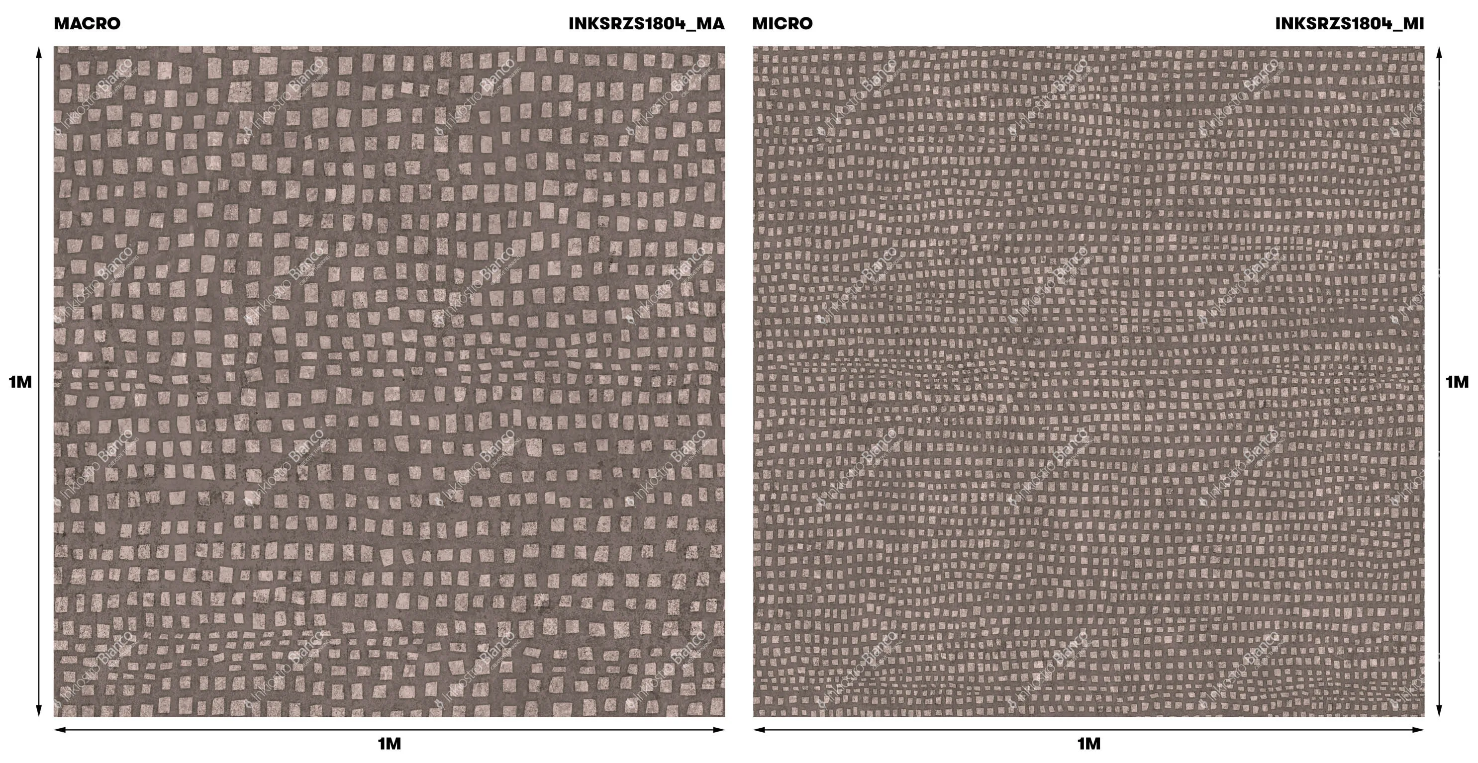 Ткань Inkiostro Bianco Rituals by Studio Zero mosaico_inksrzs1804