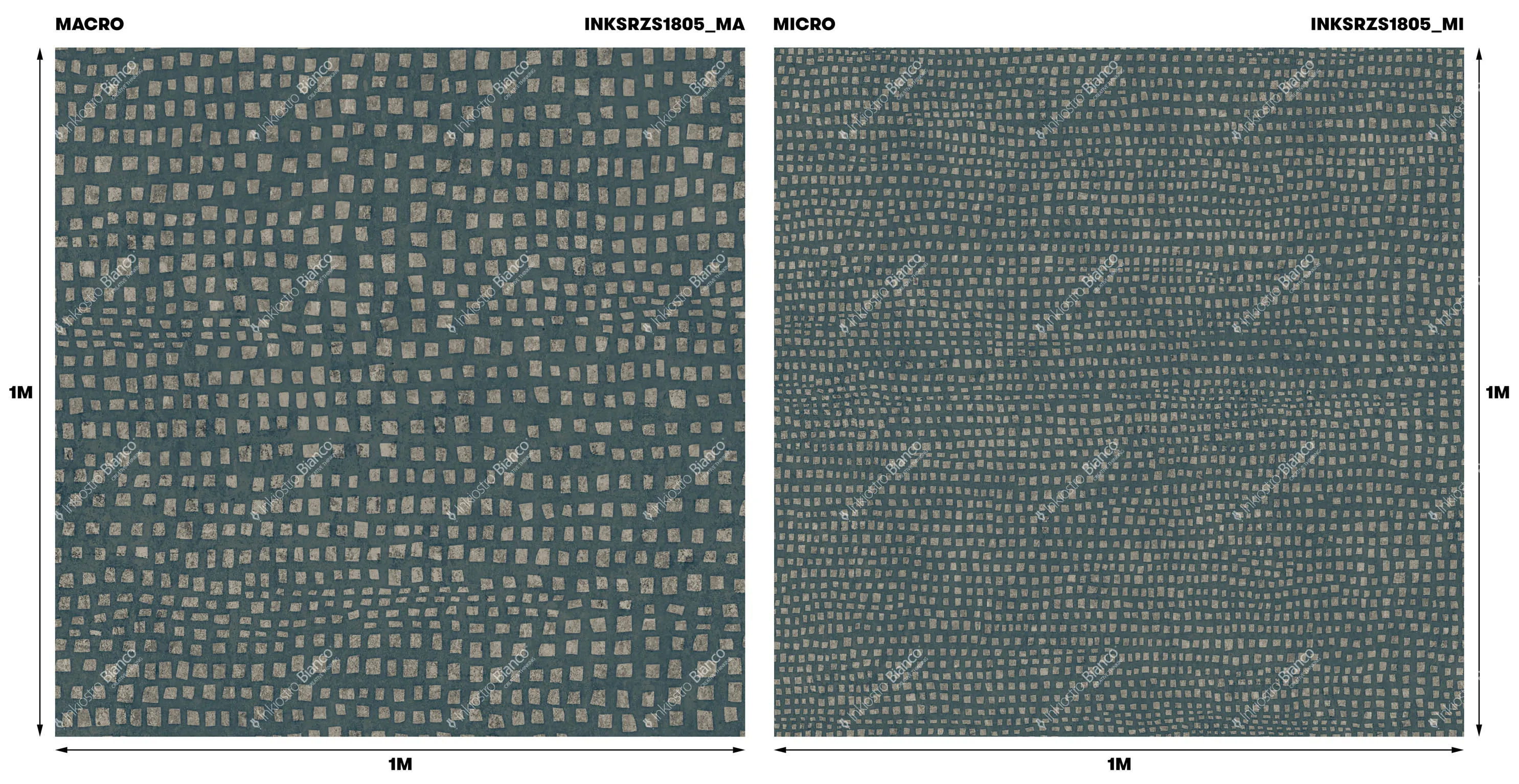 Ткань Inkiostro Bianco Rituals by Studio Zero mosaico_inksrzs1805