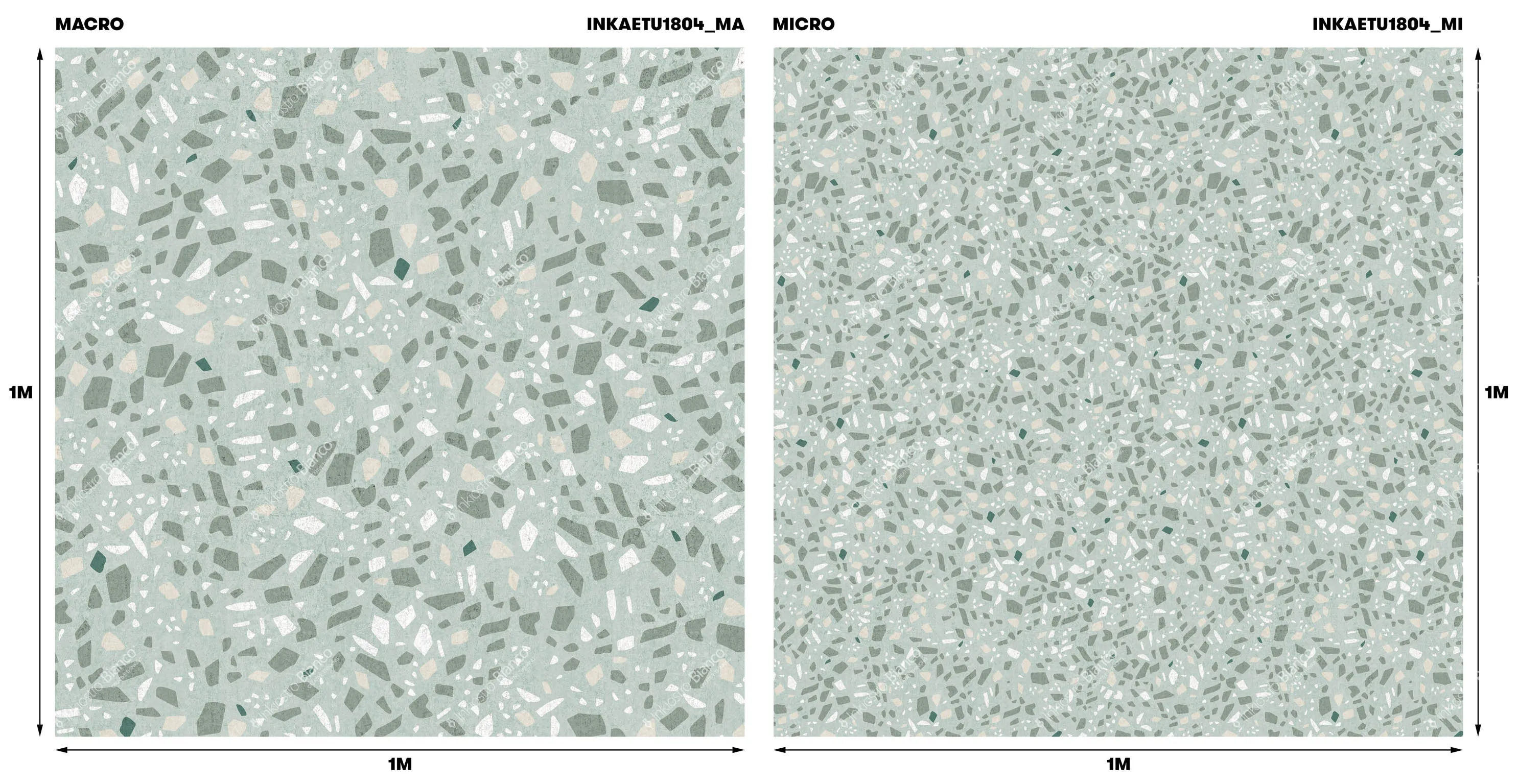 Ткань Inkiostro Bianco Rituals by Studio Zero terrazzo_inkaetu1804