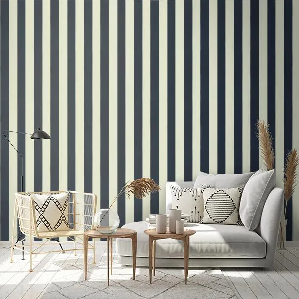 Обои для стен Ralph Lauren Signature Stripe Library PRL026-01 #2