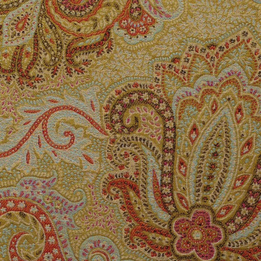 Ткань De Le Cuona Dragonfly Paisley-DRAG2