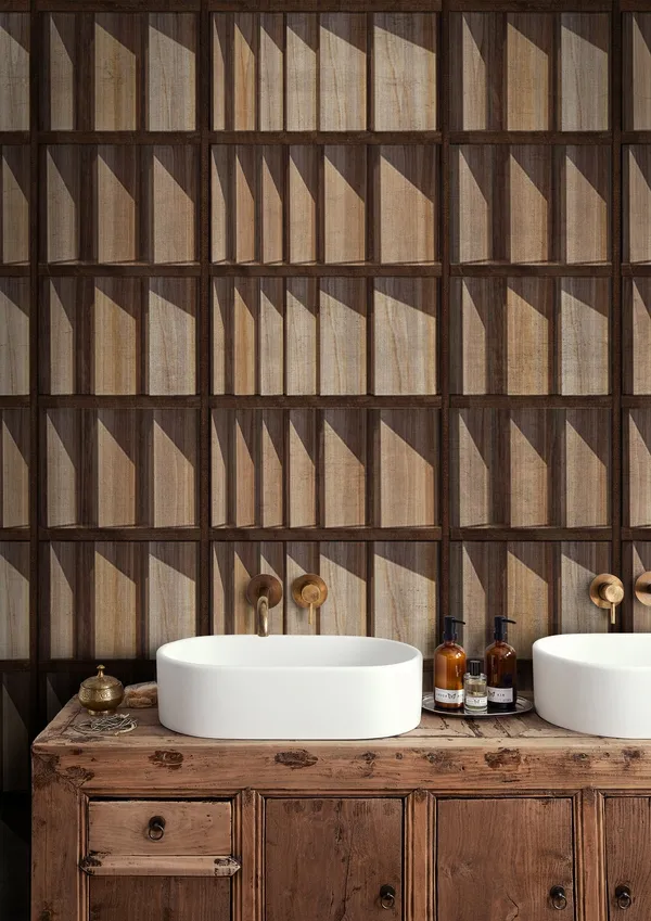 Обои для стен Wall&Deco 2021 Wet System WET-Raio