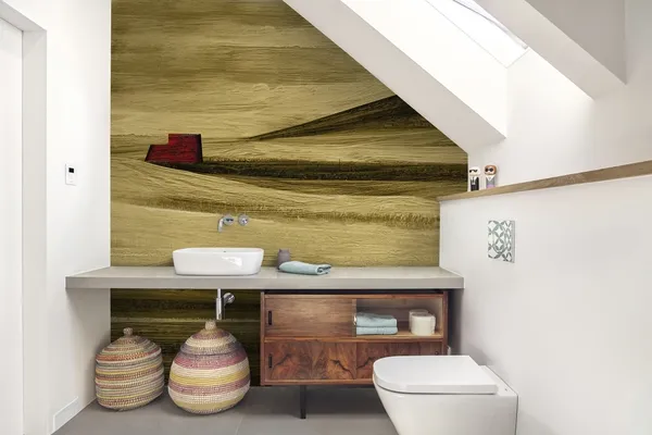 Обои для стен Wall&Deco 2022 Wet System WET-GOLDEN-FIELDS