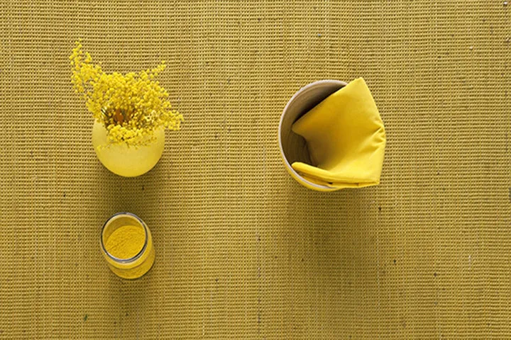 Tatami Yellow Rug