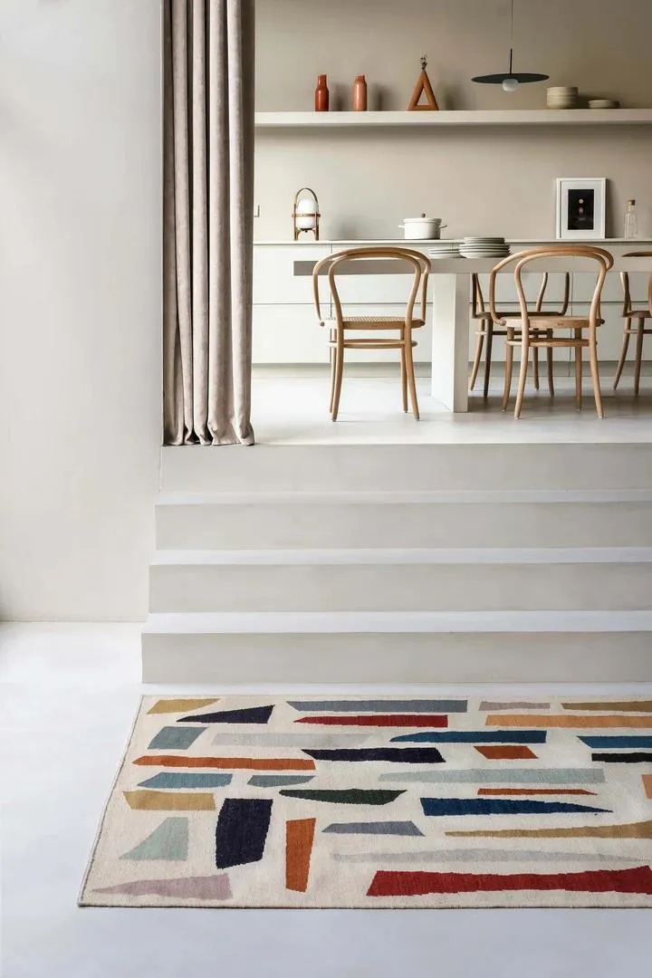Tones Pieces Kilim Rug
