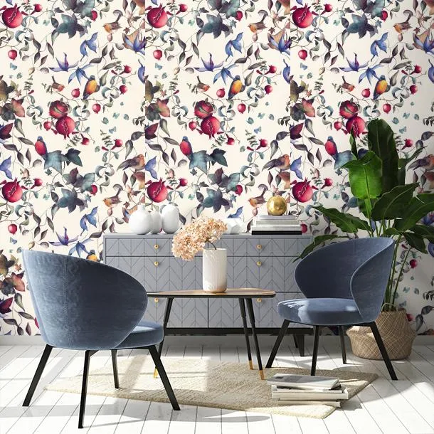 Обои для стен CoDe Fabula D0003_MELOGRANO_RUBY_LW #3