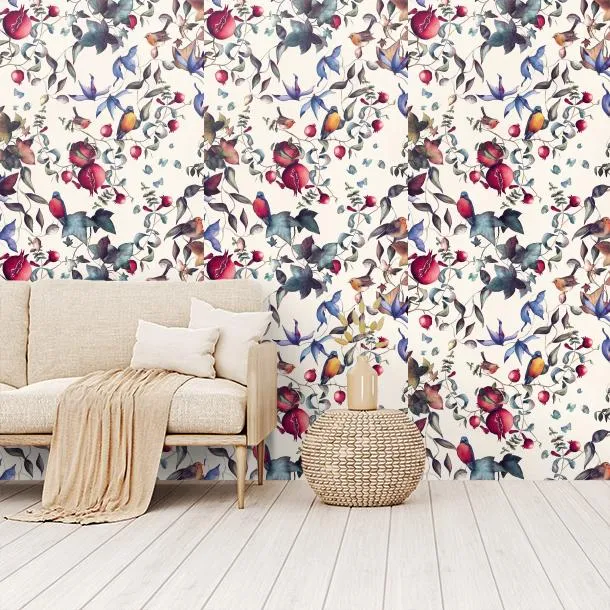 Обои для стен CoDe Fabula D0003_MELOGRANO_RUBY_LW #5