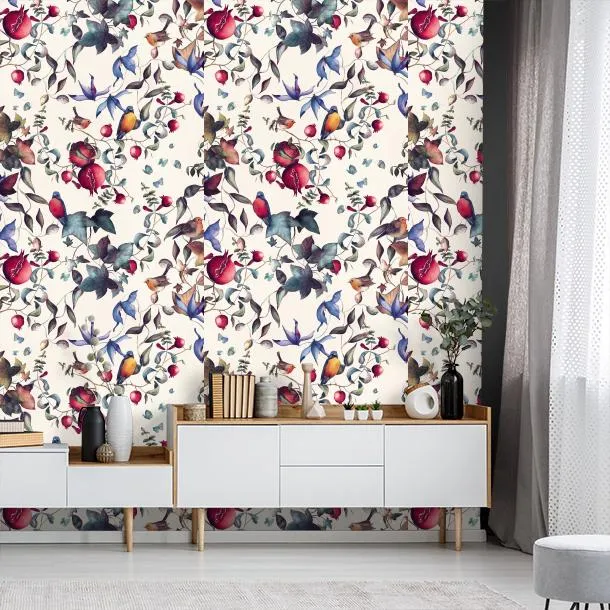 Обои для стен CoDe Fabula D0003_MELOGRANO_RUBY_LW #6