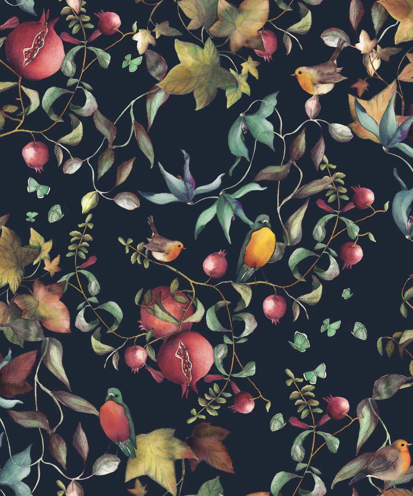 Обои для стен CoDe Fabula D0004_MELOGRANO_GRANITE_LW