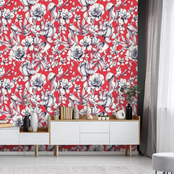 Обои для стен CoDe Fabula D0011_IDA_GRENADINE_LW #6