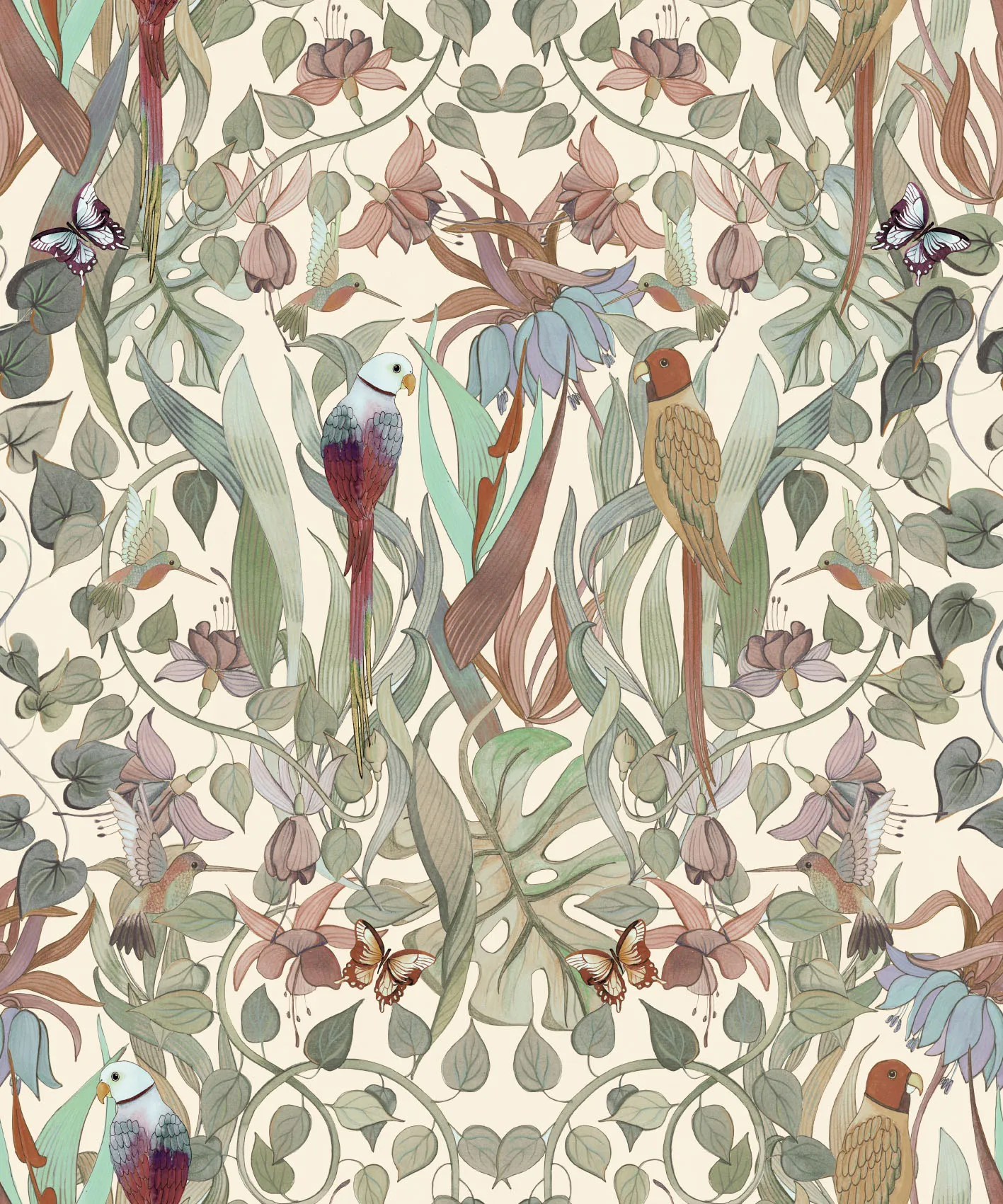 Обои для стен CoDe Fabula D0021_TREPIUME_MUSK_LW