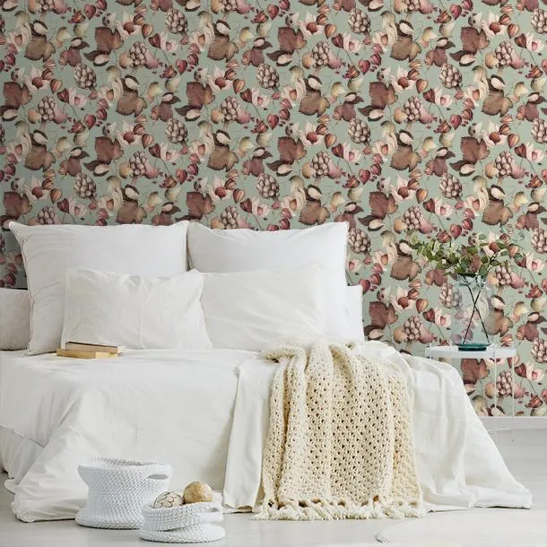 Обои для стен CoDe Fabula D0032_ORTO-MAGICO_EGGSHELL-BLU_LW #8