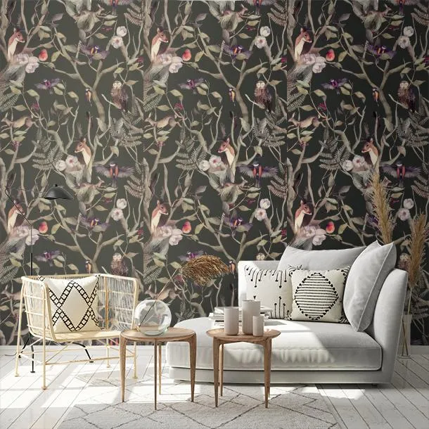 Обои для стен CoDe Fabula D0043_BOSCO-INCANTATO_PINE_LW #2