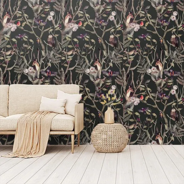 Обои для стен CoDe Fabula D0043_BOSCO-INCANTATO_PINE_LW #5