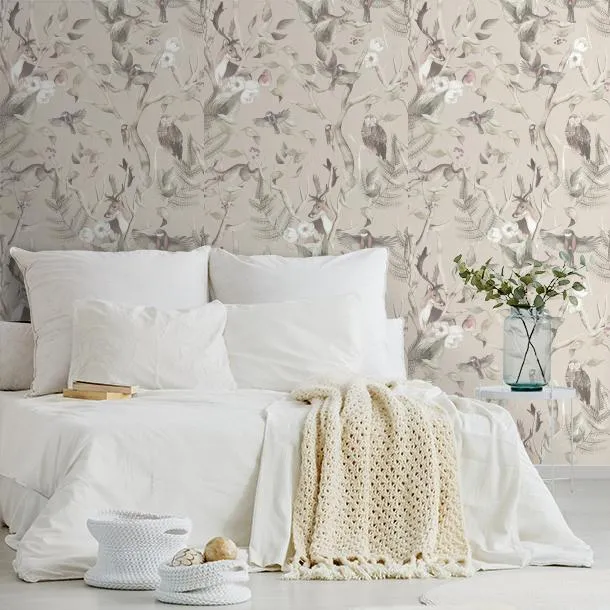 Обои для стен CoDe Fabula D0044_BOSCO-INCANTATO_SILVER_LW #8