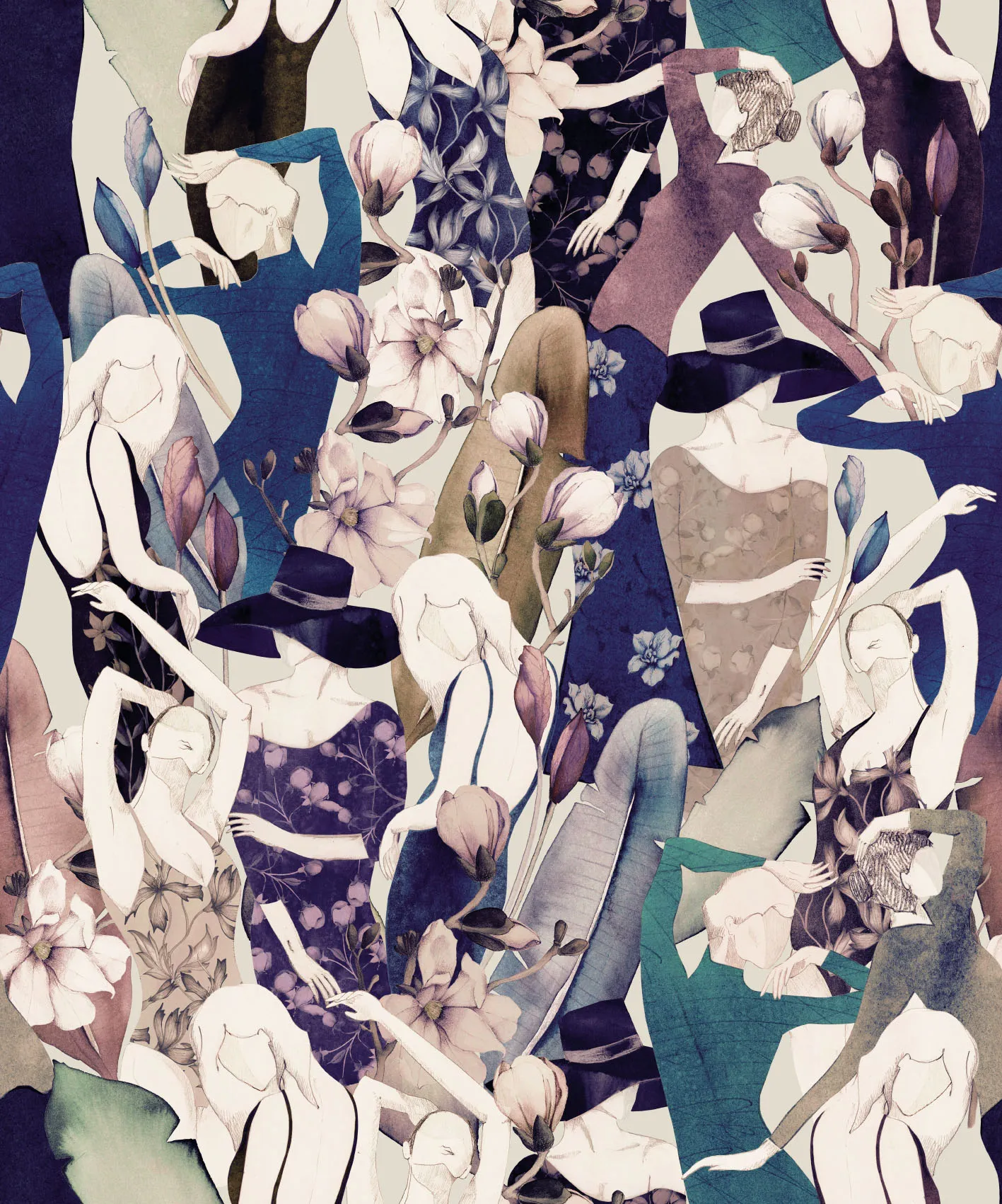 Обои для стен CoDe Fabula D0052_DEMETRA_PEACOCK_LW