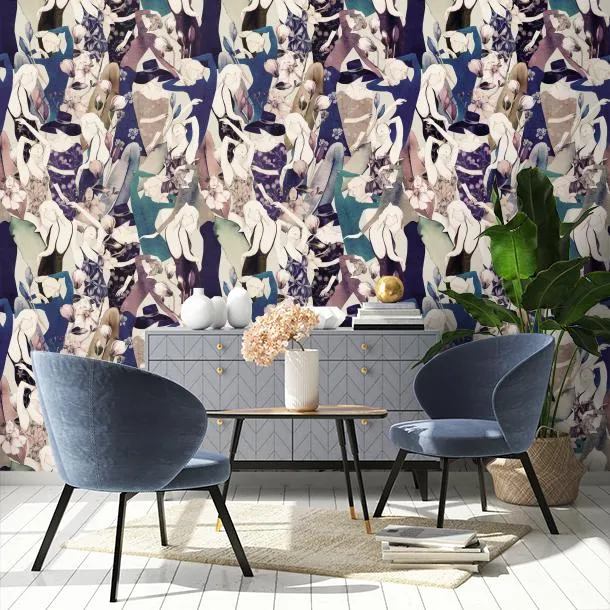 Обои для стен CoDe Fabula D0052_DEMETRA_PEACOCK_LW #3