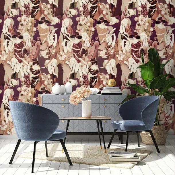 Обои для стен CoDe Fabula D0053_DEMETRA_PLUM_LW #3