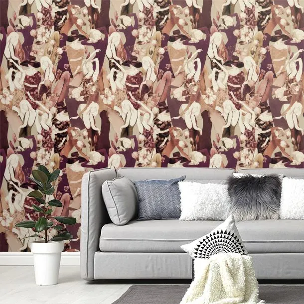 Обои для стен CoDe Fabula D0053_DEMETRA_PLUM_LW #4