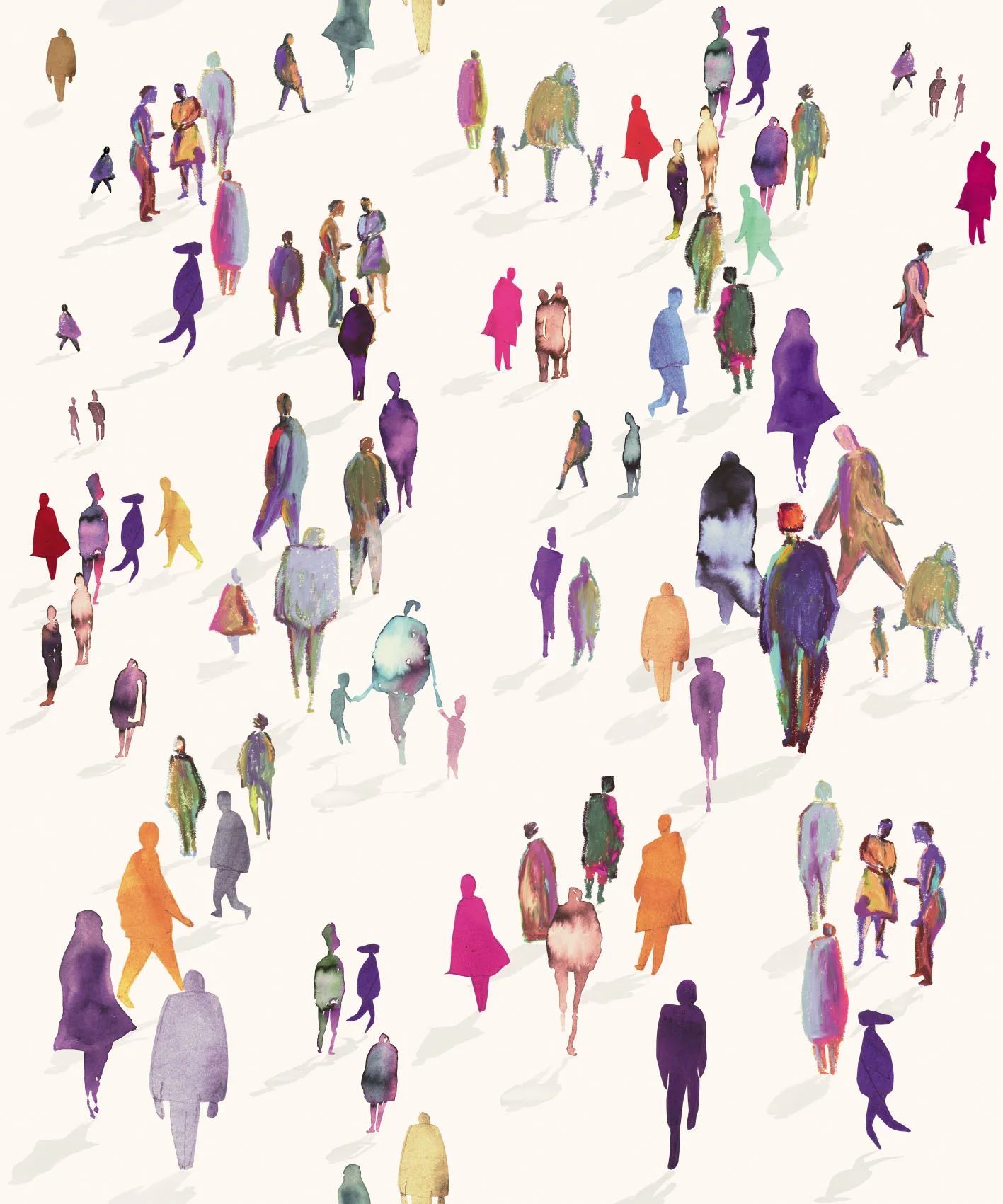 Обои для стен CoDe Fabula D0071_PASSEGGIATA_RAINBOW_LW