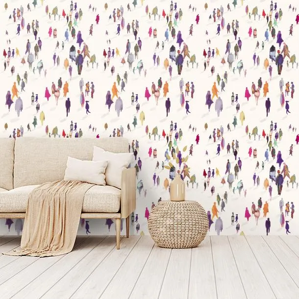 Обои для стен CoDe Fabula D0071_PASSEGGIATA_RAINBOW_LW #5