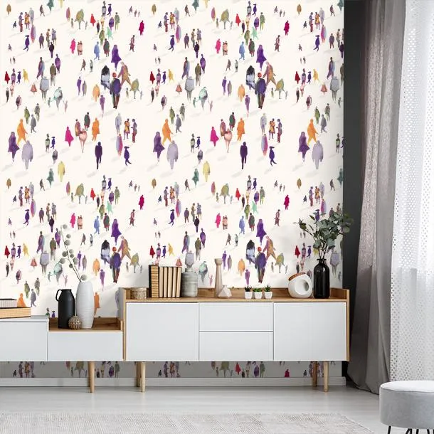 Обои для стен CoDe Fabula D0071_PASSEGGIATA_RAINBOW_LW #6