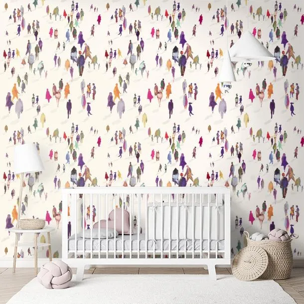 Обои для стен CoDe Fabula D0071_PASSEGGIATA_RAINBOW_LW #9