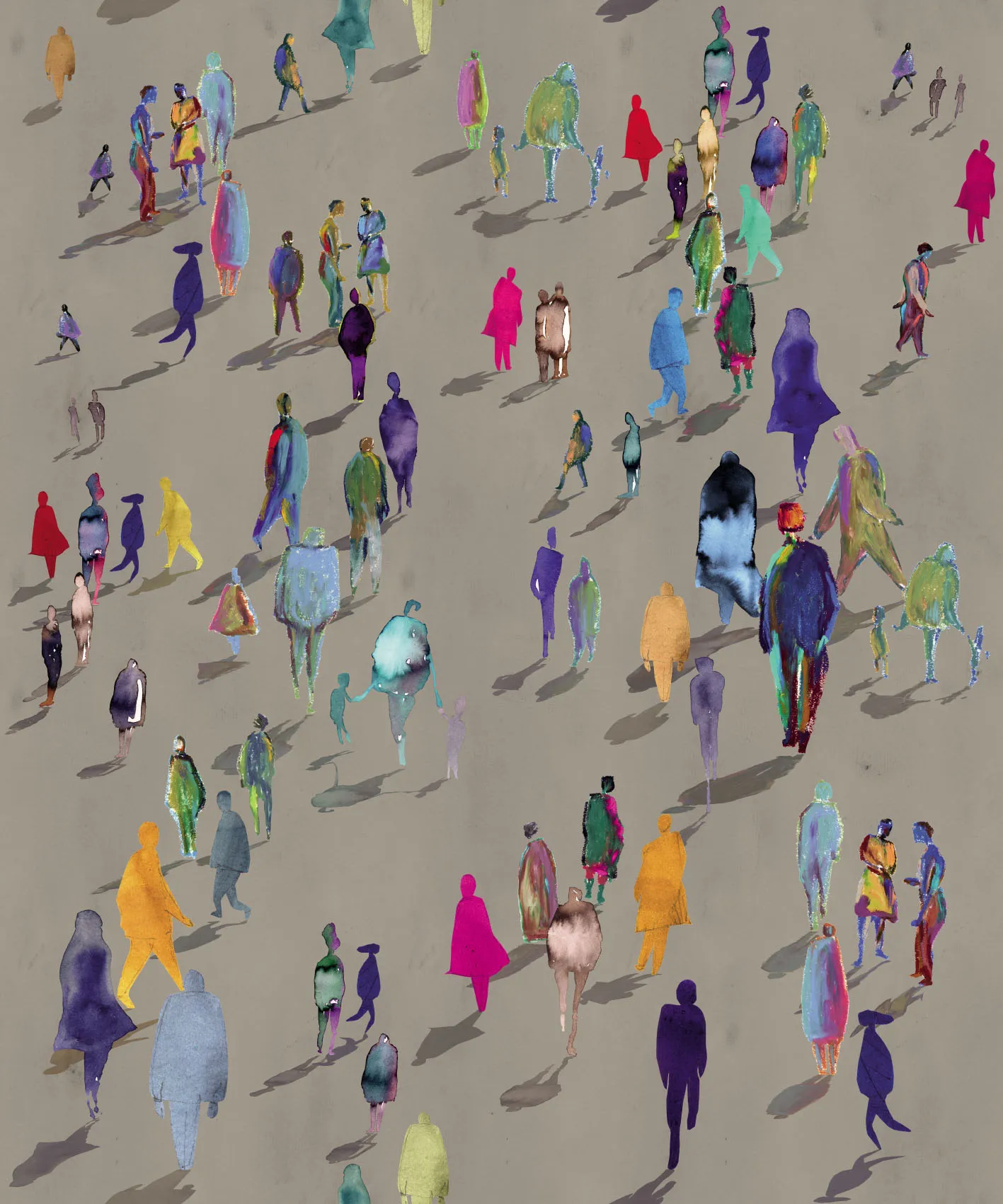 Обои для стен CoDe Fabula D0074_PASSEGGIATA_SMOKE_LW