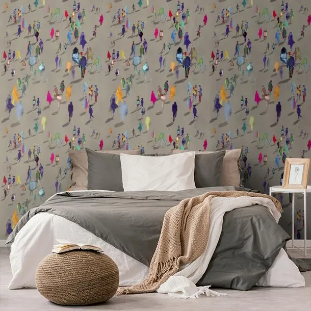 Обои для стен CoDe Fabula D0074_PASSEGGIATA_SMOKE_LW #7