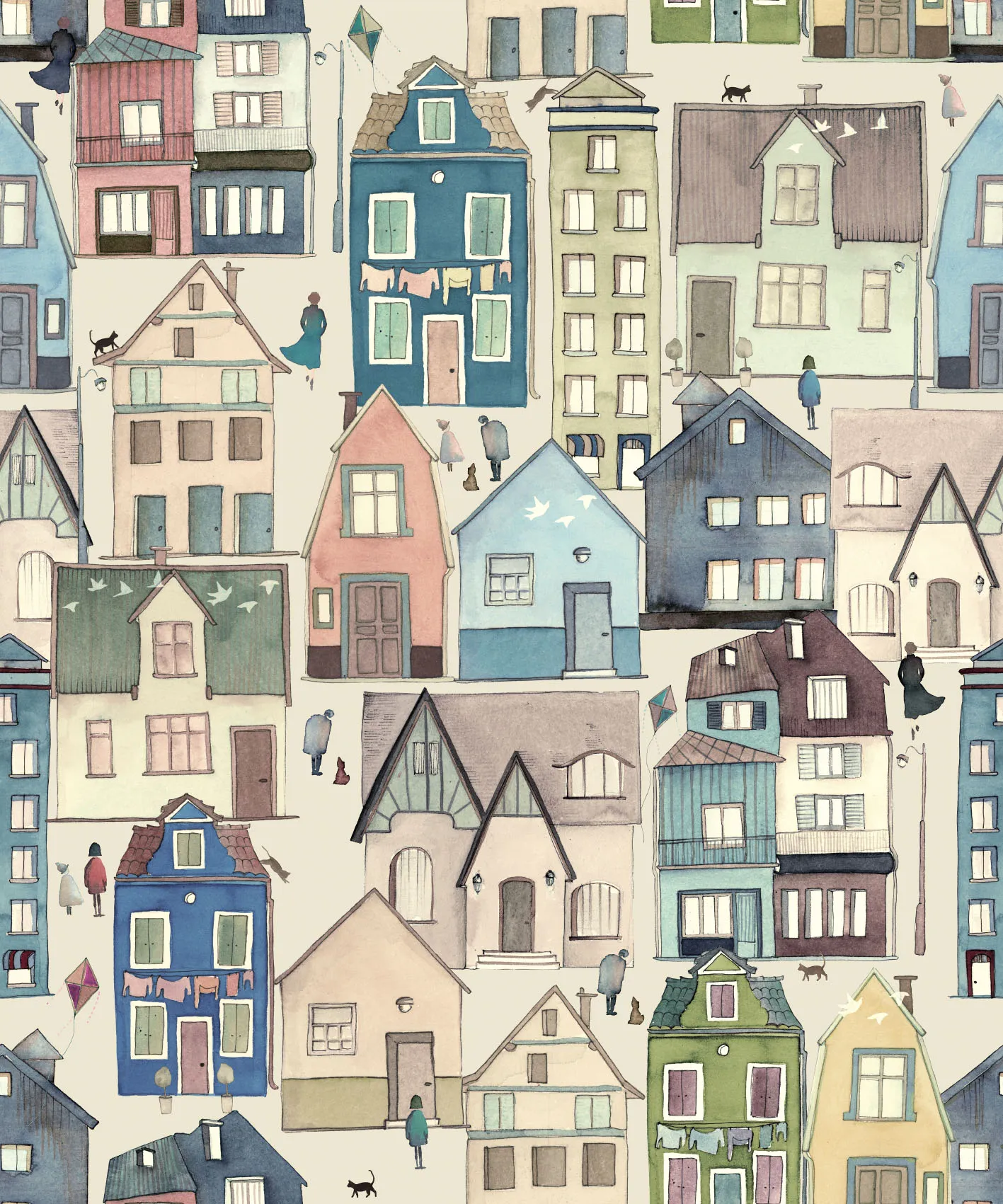 Обои для стен CoDe Fabula D0081_COPENAGHEN_MORNING_LW