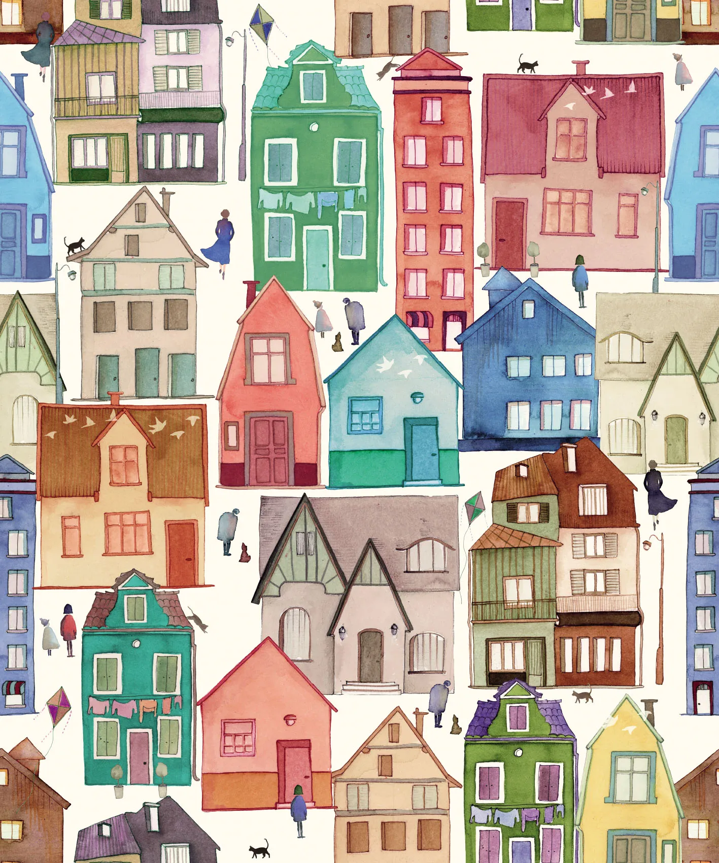 Обои для стен CoDe Fabula D0083_COPENAGHEN_SUNSET_LW