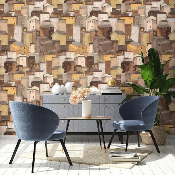 Обои для стен CoDe Fabula D0091_BELVEDERE_CLAY_LW #3