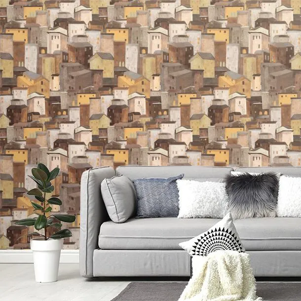 Обои для стен CoDe Fabula D0091_BELVEDERE_CLAY_LW #4