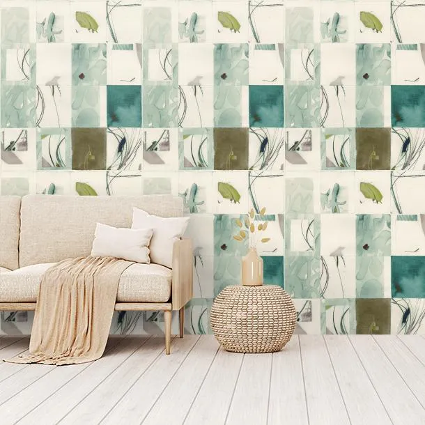 Обои для стен CoDe Fabula D0124_SCRIPTA_TEAL_LW #5