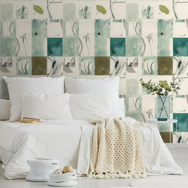 Обои для стен CoDe Fabula D0124_SCRIPTA_TEAL_LW #8